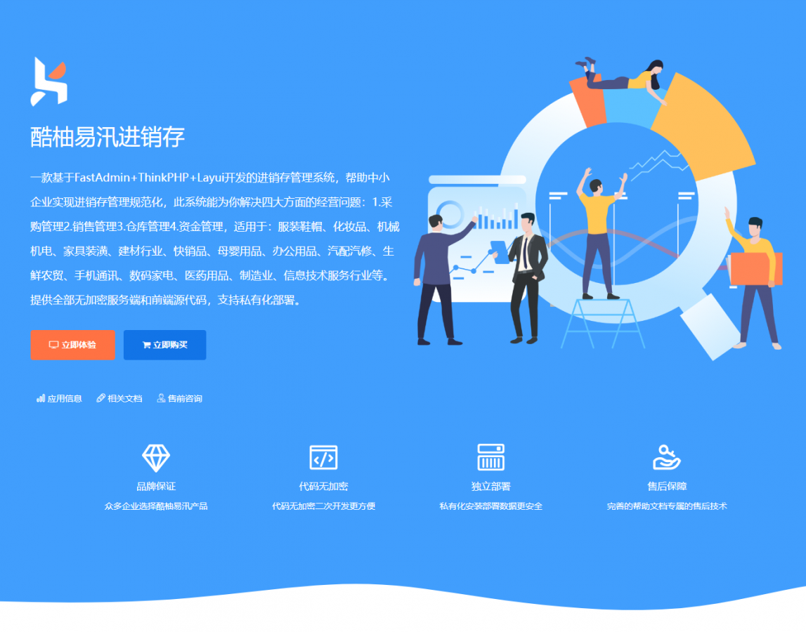 盒子云 - 酷柚易汛进销存v1.6.4 - 资源封面